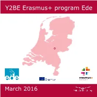 Y2BE Erasmus+ Program Ede