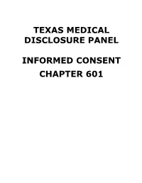 List a and B Procedures