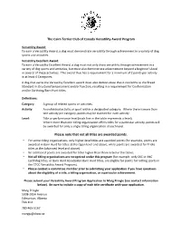 Versatility Award Application 2021 Revision