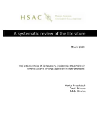 A Systematic Review of the Literature