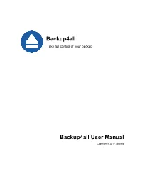 Backup4all User Manual