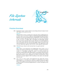 File-System Internals