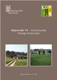 Appendix 14 – Countryside Design Summary