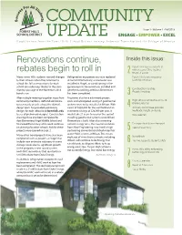 Community Update Engage • Empower • Excel