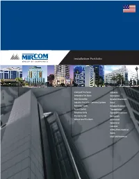 Installation Portfolio