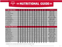Nutritional Guide