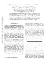 Arxiv:0801.1531V4 [Nucl-Ex] 23 Sep 2008 ∗ Infra6-E Ipms S4 Is Mass WIMP 60-Gev Sec- a Best Cross for Current WIMP-Nucleon Tion the Spin-Independent the [1]