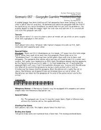 Gargoyle Gamble Transcribed by Graeme "WO2" Walker