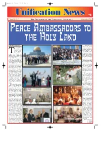 September 2004 Unification News