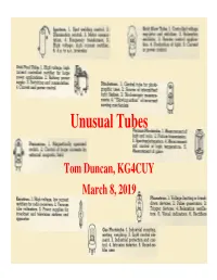 Unusual Tubes