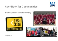 Cashback for Communities