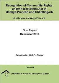 Context of the Forest Rights Act