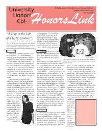 University Honors Col