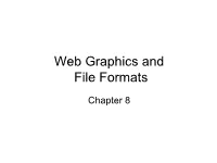 Web Graphics and File Formats