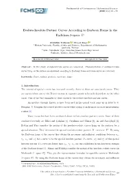 Evolute-Involute Partner Curves According to Darboux Frame in the Euclidean 3-Space E3