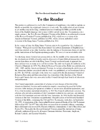 The New Revised Standard Version