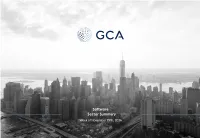 Bi-Weekly Software Sector Summary Report