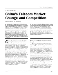 China's Telecom Market