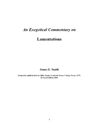 Lamentations