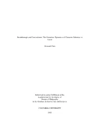The Formulaic Dynamics of Character Behavior in Lucan Howard Chen
