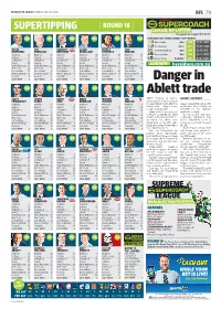 Danger in Ablett Trade
