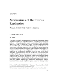 Mechanisms of Retrovirus Replication