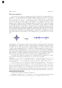 Metric Spaces 2000, Lecture 17