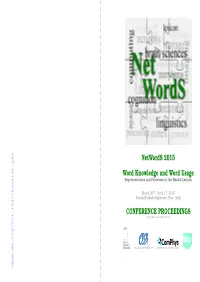 Networds 2015 Word Knowledge And
