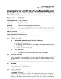 Argyll and Bute Council Development and Infrastructure