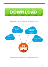 Multicloud Approach Awsgoogle and the New Microsoft Azure Arc in 8Steps