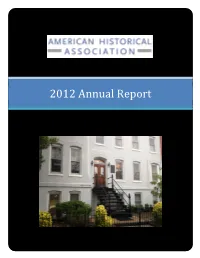 2012 Annual Report