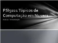 A Taxonomy of Virtual Machines