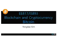 Bitcoin Yongdae Kim