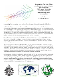 Conference Report