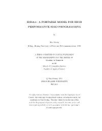 Idisa+: a Portable Model for High Performance Simd Programming