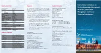 International Conference on Nuclear Knowledge Management: Strategies, Information Management and Human Resource Development