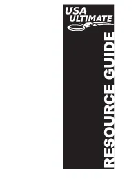 Organizer Resource Manual