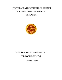 PROCEEDINGS 11 October 2019