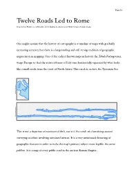 Twelve Roads Led to Rome.Pages