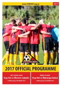 2017 Official Programme