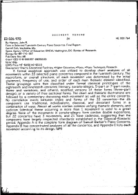 A Formal Analytical Approach Was Utilized to Develop Chart Analyses Of