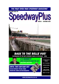 Back to the Belle Vue!