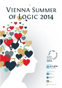 Brochure, Vienna Is Hosting the Largest Scientific Conference in the History of Logic