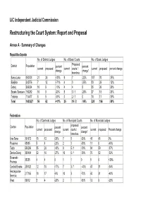 Restructuring the Court System: Report and Proposal