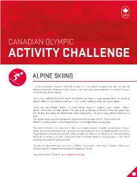 Activity Challenge