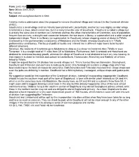 From: Linda Hall Sent: 08 July 2015 20:25 To: Reviews Subject: Redrawing Boundaries in Kent