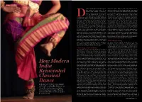 How Modern India Reinvented Classical Dance
