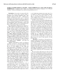 Martian Inverse Pedestal Craters – Characteristics of a New Type of Ejecta Morphology