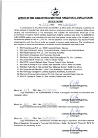 OFFICE ORDER No