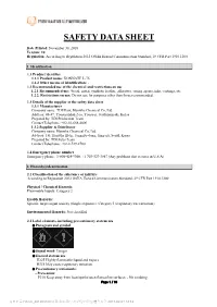 Safety Data Sheet